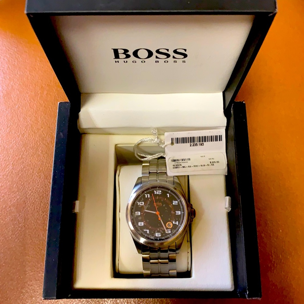 Boss men’s watch nee in box never used with tags